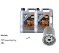 Bosch Filtro Olio 10 L Liqui Moly Top Tec 4200 5W-30 per Toyota Liteace Box 1.5