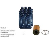 Bosch Filtro Olio 11L BMW Doppio Power Turbo per 7er G11 G12 750i Sx. Xdrive