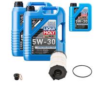 BOSCH Filtro Olio 11L Liqui Moly Longtime High Tech 5W-30 Per Audi A6 Avant S6