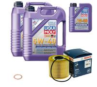 Bosch Filtro Olio 11L Liqui Moly Scorrevolezza High-Tech 5W-40 per Renault Opel