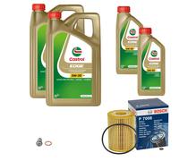 BOSCH Filtro Olio 12 L Castrol EDGE 5W-30 M Per Mercedes-Benz Viano CDI 3.0