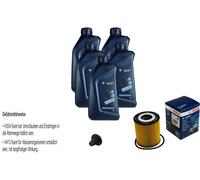 Bosch Filtro Olio 5L BMW Olio Doppio Power Turbo per Mini R50 R53 Cooper One R52