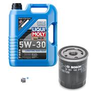 BOSCH Filtro Olio 5L Liqui Moly Longtime High Tech 5W-30 Per Mitsubishi Colt VI