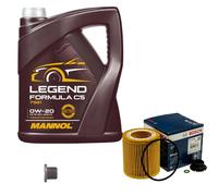 BOSCH Filtro Olio 5L MANNOL Legend Formula C5 0W-20 Per BMW 3er Touring 320i