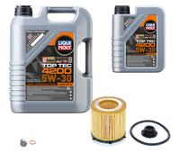 BOSCH Filtro Olio 6 L LIQUI MOLY Top Tec 4200 5W-30 Per BMW 3er ActiveHybrid