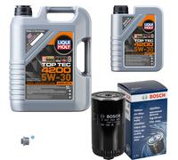 BOSCH Filtro Olio 6 L LIQUI MOLY Top Tec 4200 5W-30 Per VW LT 40-55 I