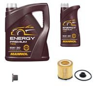 BOSCH Filtro Olio 6 L MANNOL Energy Premium 5W-30 Per BMW 3er ActiveHybrid Z4