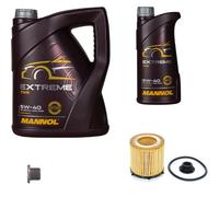 BOSCH Filtro Olio 6 L MANNOL Extreme 5W-40 Per BMW 3er ActiveHybrid sDrive20i