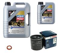 Bosch Filtro Olio 6L Liqui Moly Special Tec F 5W-30 per Nissan Pathfinder III