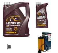 BOSCH Filtro Olio 6L MANNOL Legend Formula C5 0W-20 Per MINI BMW Cooper