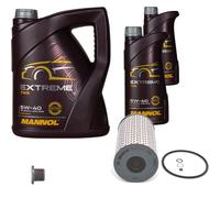 BOSCH Filtro Olio 7 L MANNOL Extreme 5W-40 Per BMW 3 Serie 325td 325tds Touring
