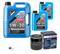BOSCH Filtro Olio 7L Liqui Moly Longtime High Tech 5W-30 Per Subaru Forester 2.0