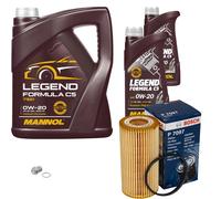BOSCH Filtro Olio 7L MANNOL Legend Formula C5 0W-20 Per Volvo V40 Schrägheck