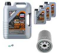 Bosch Filtro Olio 8 L Liqui Moly Top Tec 4200 5W-30 per Toyota Liteace Box 1.5
