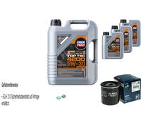 BOSCH Filtro Olio 8 L LIQUI MOLY Top Tec 4200 5W-30 Per Toyota Yaris 1.5 Hybrid