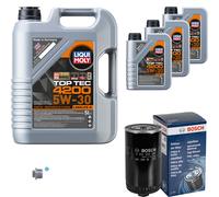 BOSCH Filtro Olio 8 L LIQUI MOLY Top Tec 4200 5W-30 Per VW LT 40-55 I