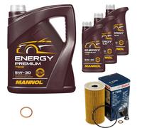 Bosch Filtro Olio 8 L mannol Energy Premium 5W-30 per Lancia Voyager