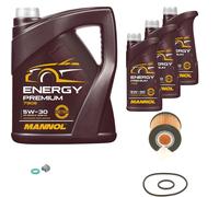 BOSCH Filtro Olio 8 L MANNOL Energy Premium 5W-30 Per Toyota RAV 4 IV 2.5 Hybrid