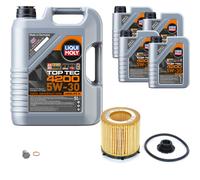 BOSCH Filtro Olio 9 L LIQUI MOLY Top Tec 4200 5W-30 Per BMW 3er ActiveHybrid