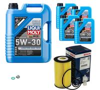 BOSCH Filtro Olio 9L Liqui Moly Longtime High Tech 5W-30 Per Toyota Lexus Land