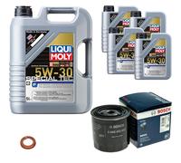Bosch Filtro Olio 9L LIQUI MOLY Special Tec F 5W-30 per Nissan Pathfinder III