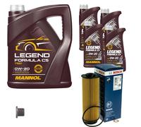BOSCH Filtro Olio 9L MANNOL Legend Formula C5 0W-20 Per BMW X5 xDrive45e G05 G29