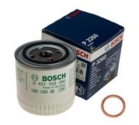 BOSCH Filtro Olio Con Anello Guarnizione per Opel Campo Tf _ 2.5 D 4x4