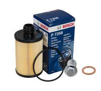 BOSCH Filtro Olio Con Drenaggio Per Jeep Grand Cherokee IV WK WK2 3.0 CRD V6