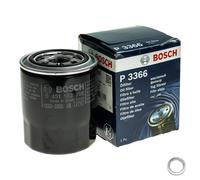 BOSCH Filtro Olio con Guarnizione per Kia Sorento I Jc Pregio Box TB SD Hyundai