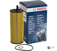 BOSCH Filtro Olio Con Tappo Scarico per BMW 1er E81 118d 116d E87 120d X1 E84