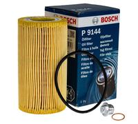 BOSCH Filtro Olio Con Tappo Scarico per Porsche 911 Cabriolet 997 3.8 Carrera S