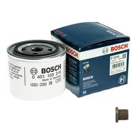BOSCH Filtro Olio Con Vite Di Scarico Per Volvo 760 704 764 2.8 765