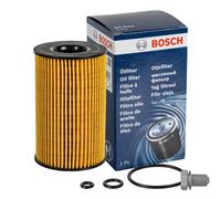 BOSCH Filtro Olio Con Vite Di Scarico Per VW Passat Variant 365 2.0 TDI 1.6 3C5