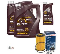 Bosch Filtro Olio motore 11L MANNOL Elite 5W-40 per Mercedes Dv 280 350