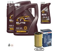 Bosch Filtro Olio motore 11L mannol Elite 5W-40 per Mercedes Vito / Scatola