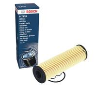 Bosch Filtro Olio per Auto P7132 - Protegge l'olio motore da fuliggine e da particelle metalliche - Offre una lubrificazione efficace del motore