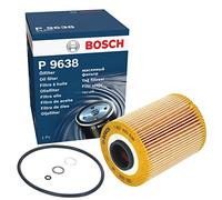 Bosch Filtro Olio per Auto P9638 - Protegge l'olio motore da fuliggine e da particelle metalliche - Offre una lubrificazione efficace del motore