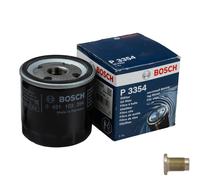 BOSCH Filtro Olio per Fiat Doblo Cargo 1.9 JTD Alfa Romeo 156
