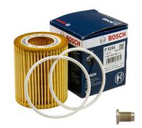 BOSCH Filtro Olio Vite di Chiusura Coppa Olio per Fiat Sedici Fy _ 1.9 D