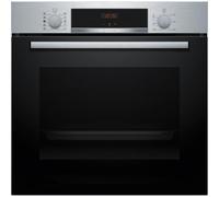 Bosch Serie 4 HQA514ES3 forno 71 L 3400 W Nero, Acciaio inox