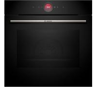 Bosch Forno da Incasso Elettrico Multifunzione con Grill e Funzione Pizza 71 Litri 60 cm Classe A+ colore Nero Serie 8 - HBG7341B1