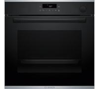 Bosch Forno Elettrico da Incasso Ventilato Multifunzione con Grill 71 Litri 60 cm Classe A+ colore Nero - HRG272EB3 Serie 4