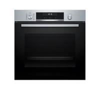 Bosch - Forno multifunzione pirolitico, 60 cm. Larghezza serie 6, Home Connect, 3D Hotair, autopulente, comandi nascosti, Nergo, HBG578ES7
