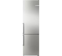 Bosch Serie 6 KGN39AIAU , Frigorifero combinato da libera installazione, 203 x 60 cm, Acciaio spazzolato anti-impronta Classe A