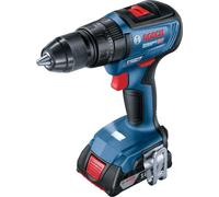 BOSCH GAL 18V-2 Trapano, Con 2 batterie GBA 18V 2.0Ah E caricabatterie