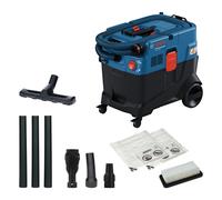 Bosch Professional Aspiratore universale GAS 400 A (1200 W, sistema pulizia filtro automatico (AFC), incl. filtro principale, tubo flessibile, adattatore PT, tubo curvo, 2 sacchetti per smaltimento)