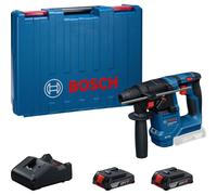 Bosch Professional 18V System Martello perforatore a batteria GBH 18V-18 (SDS plus, incl. 2x 18V 2.0Ah, GAL 18V-20)