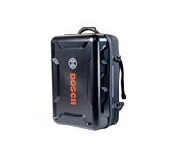 BOSCH GBP21-17 - Zaino rotativo per laser/utensili, guscio resistente soffiato, interno in schiuma personalizzabile, schienale imbottito, scomparto per laptop, cerniera impermeabile