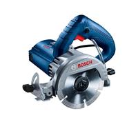 Bosch GDC 141 - Tagliapiastrelle/marmo elettrico con cavo, 1,450 W, diametro disco 125 mm, 12.000 rpm, doppio isolamento, capacità di sovraccarico, 3 kg + chiave esagonale e chiave