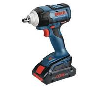 Bosch GDS18V-300 Avvitatore a percussione a batteria con 2 batterie da 4Ah 18V Li-Ion con valigetta L-BOXX 136